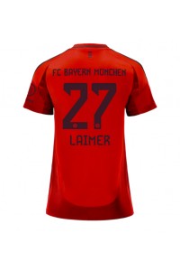 Bayern Munich Konrad Laimer #27 Voetbaltruitje Thuis tenue Dames 2024-25 Korte Mouw